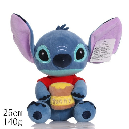 12-30cm Disney Stitch Stuffed Plush Models Cartoon Stuffed Plush Dolls