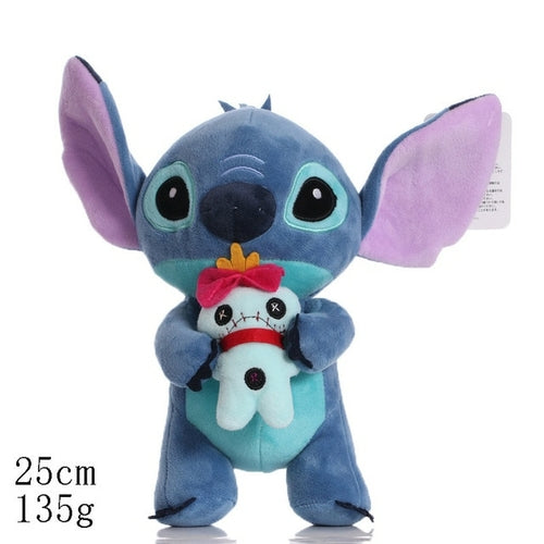 12-30cm Disney Stitch Stuffed Plush Models Cartoon Stuffed Plush Dolls