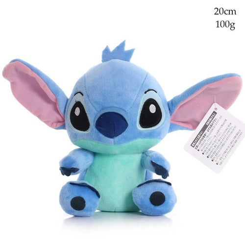 12-30cm Disney Stitch Stuffed Plush Models Cartoon Stuffed Plush Dolls